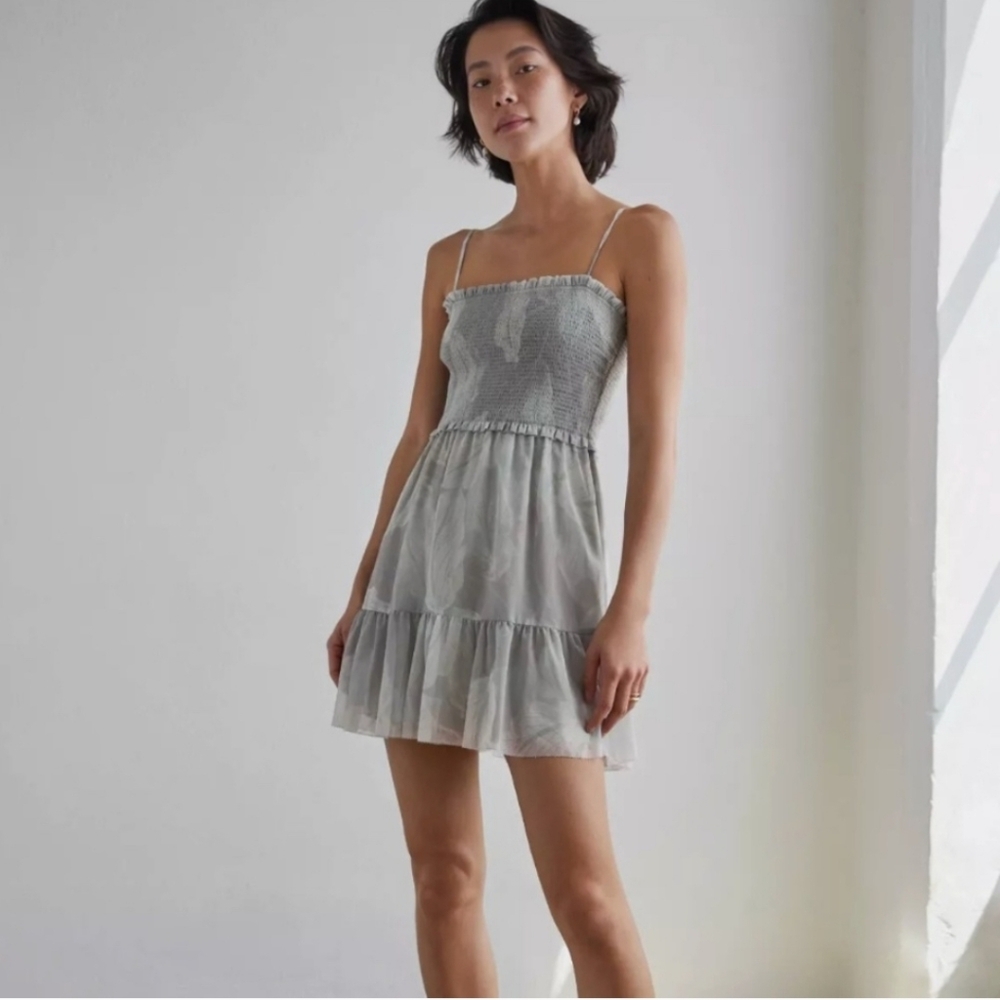 Wilfred Artzia Catamaran Tiered Mini Dress Sz XS